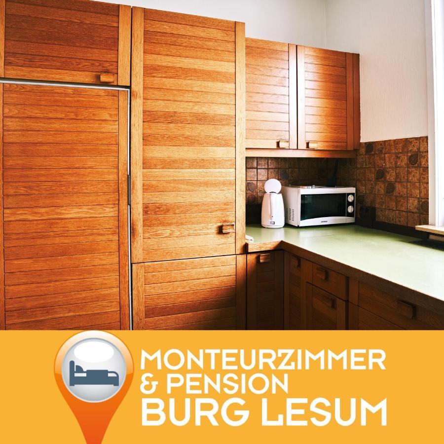 Pension & Monteurwohnungen Burglesum Бремен Экстерьер фото